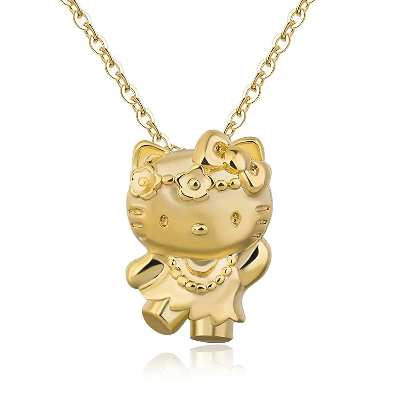 Collier hello kitty jaune