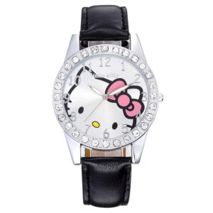 Montre hello kitty noir