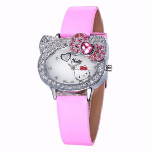 Montre hello kitty strass rose