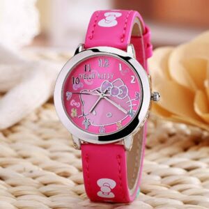 Montre hello kitty rose bonbon
