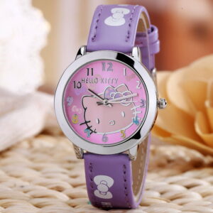 Montre hello kitty violet