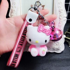 Porte clé Hello Kitty rose 1