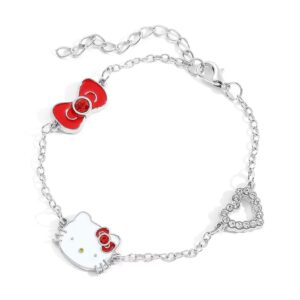 Bracelet hello kitty fille Argent