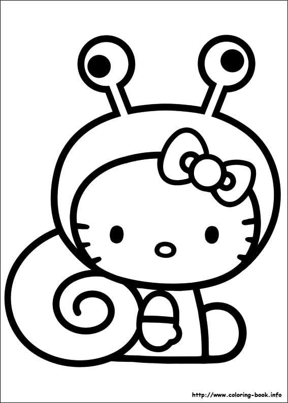 Coloriage hello kitty  Boutique hello kitty