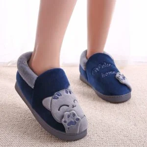 Chaussons hello kitty smile bleu
