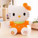 Peluche hello kitty orange
