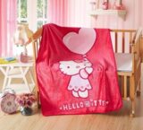 Plaide hello kitty rouge