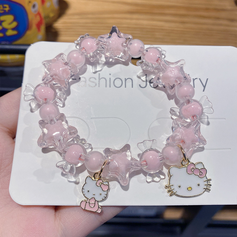 Bracelet hello kitty japonais argent - Boutique hello kitty