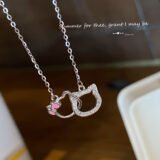 Collier Hello Kitty Double