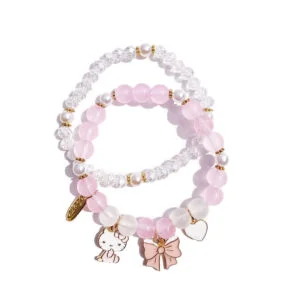 Bracelet Hello Kitty Original Rose