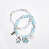 Bracelet Hello Kitty Original Bleu