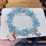 Bracelet Hello Kitty Fantasy Bleu Ciel