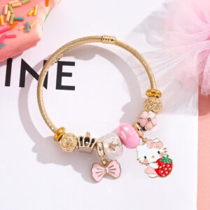 Bracelet Hello Kitty Fraise