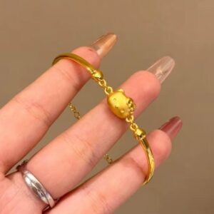 Bracelet Hello Kitty Original Jaune