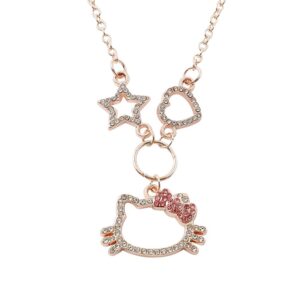 Collier Hello Kitty Ange Or