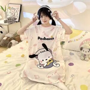 Pyjama Long Pochacco Rouge