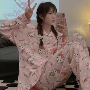 Pyjama Hello Kitty Rose Coton