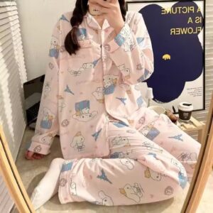 Pyjama Cinnamoroll Coton Rose