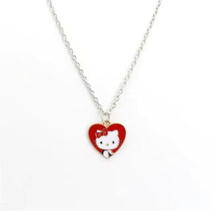 Collier Hello Kitty Cœur