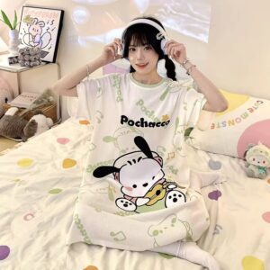 Pyjama Long Pochacco Vert