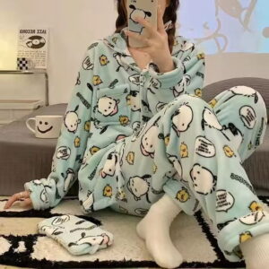 Pyjama Pochacco Bleu Ciel Hiver