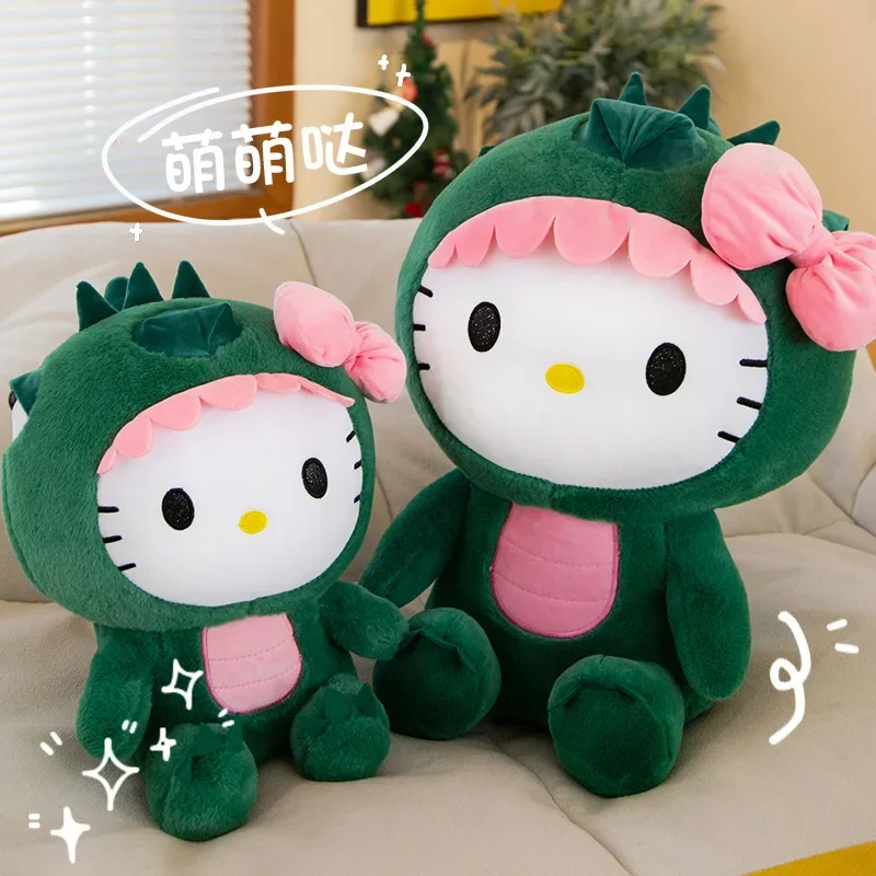 Sanurgente-Kawaii-Hello-Kitty-dinosaure-en-peluche-jouet-de-dessin-anim-d-coration-de-chambre-beurre-2.webp