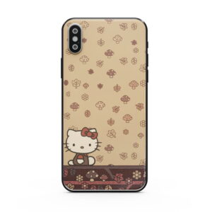 Coque Hello Kitty Marron