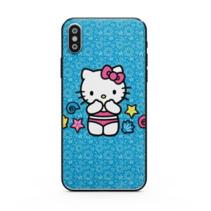 Coque Hello Kitty Bleu