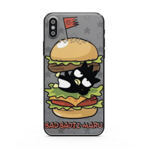 Coque Bad Badtz Noir Hamburger