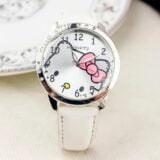 Montre hello kitty femme blanc