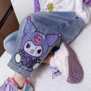 Jean Enfant Kuromi Violet