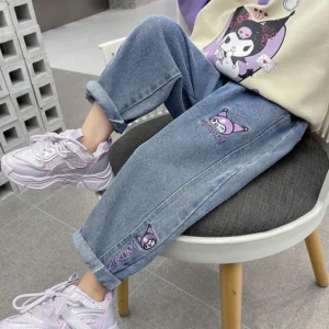Jean Enfant Kuromi Rose