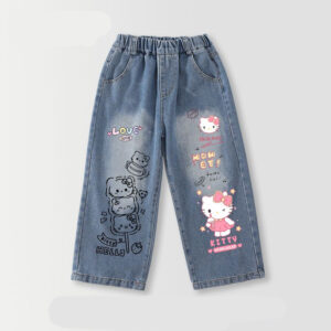 Jean Enfant Hello Kitty Fille