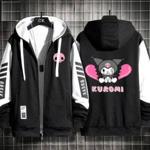Sweat Zippé Kuromi Cœur