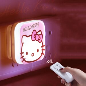 Veilleuse hello kitty rose