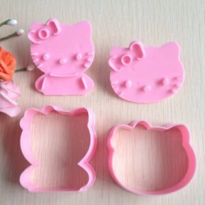 Moule à patte a sucre hello kitty