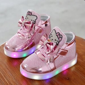Chaussure hello kitty nœud rose
