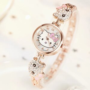Montre hello kitty beauté rose