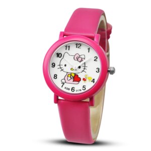 Montre hello kitty color rose bonbon