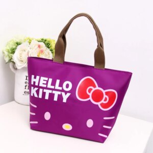 Sac à main hello kitty classique violet