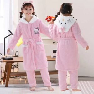 Peignoir hello kitty Doux + Pantalon
