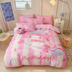 Parure de lit My Melody Rayure